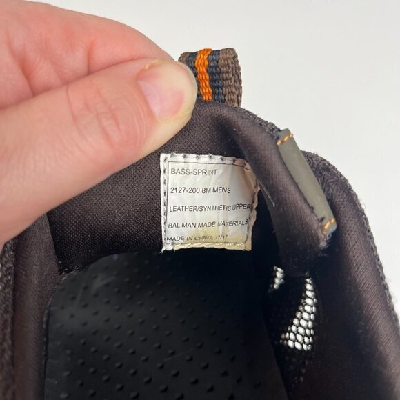 G.H. Bass & CO water shoes bass sprint sneaker green tan men size 8m - Picture 9 of 9